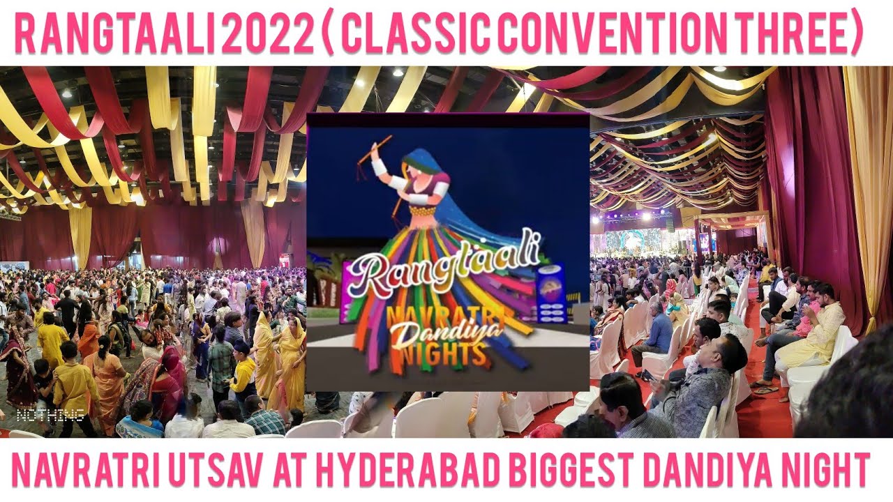 Celebrate Rangtaali 2023 in Style: Dandiya Night at classic convention three! #rangtalli