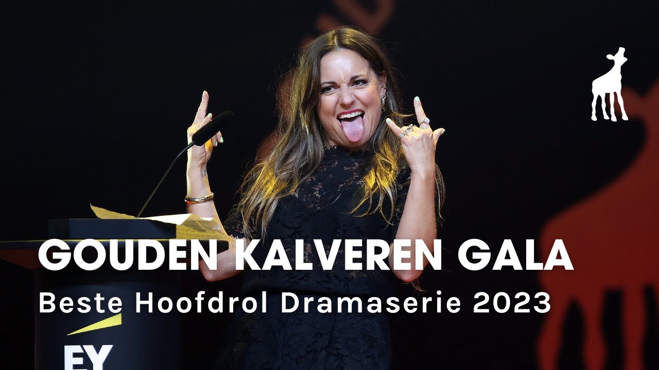 Eva Crutzen wint het Gouden Kalf voor Beste Hoofdrol Dramaserie | EY Gouden Kalveren Gala (2023)