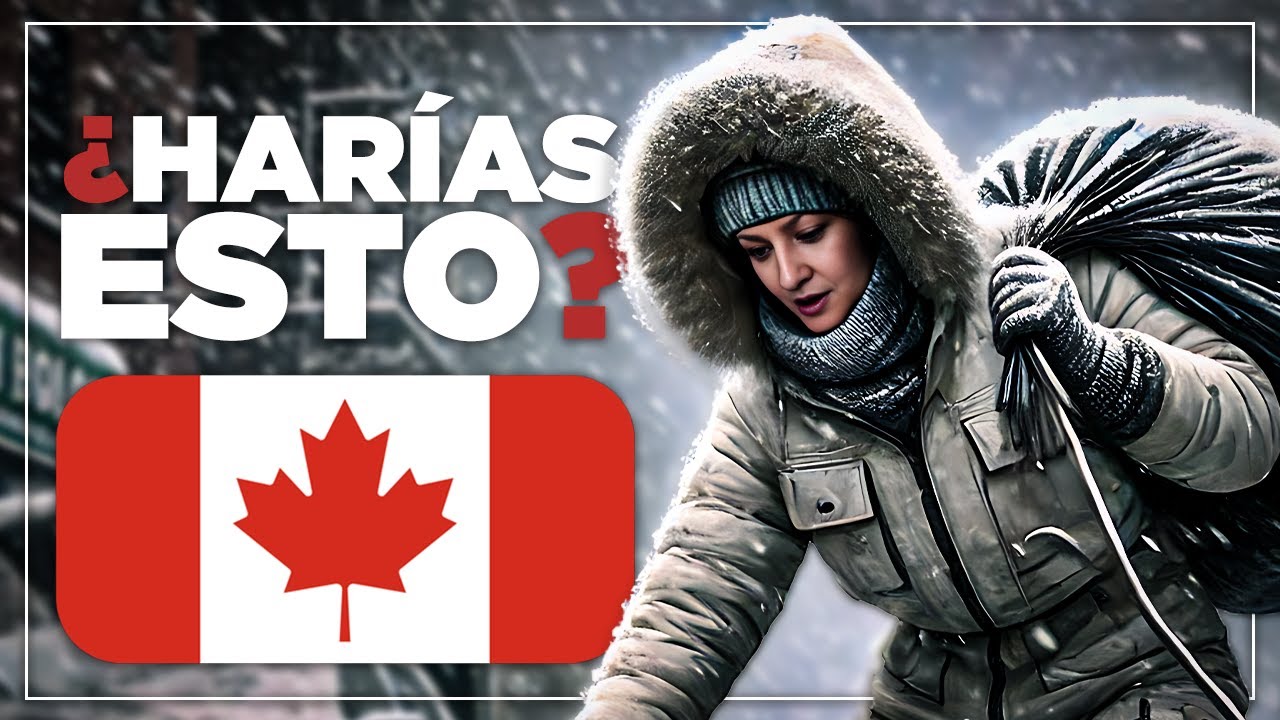 5 TRABAJOS que NADIE QUIERE HACER en INVIERNO en CANADÁ ❄️💼 | ¡PERO PAGAN MUY BIEN! 💰
