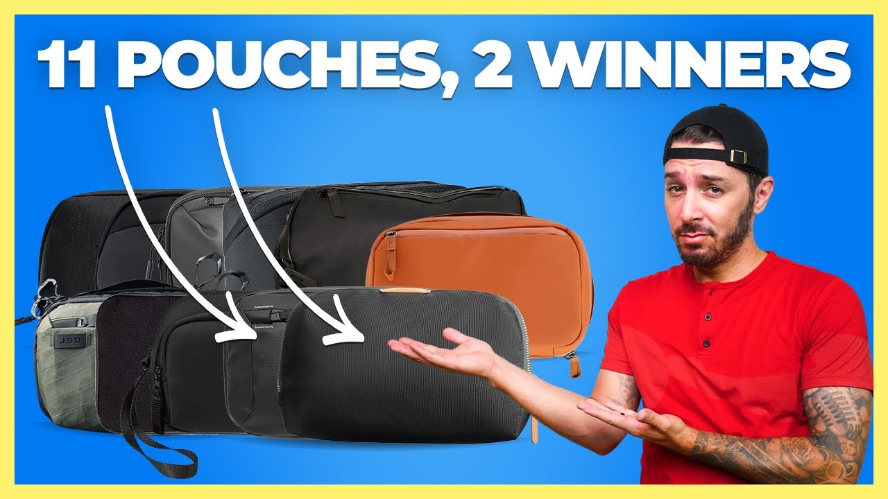 I've tested 100+ tech pouches. These are the 11 best...