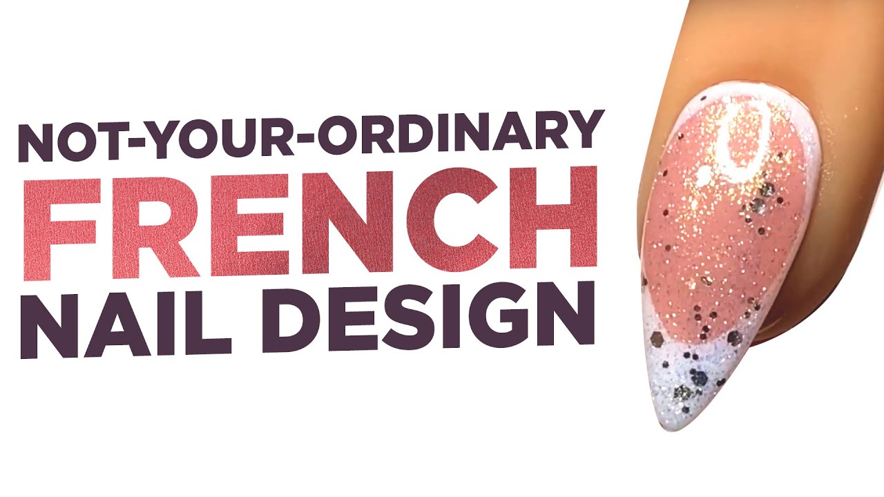 Young Nails Nail Demo - Not-Your-Ordinary Abstract French Nail Design - Acrylic Nails