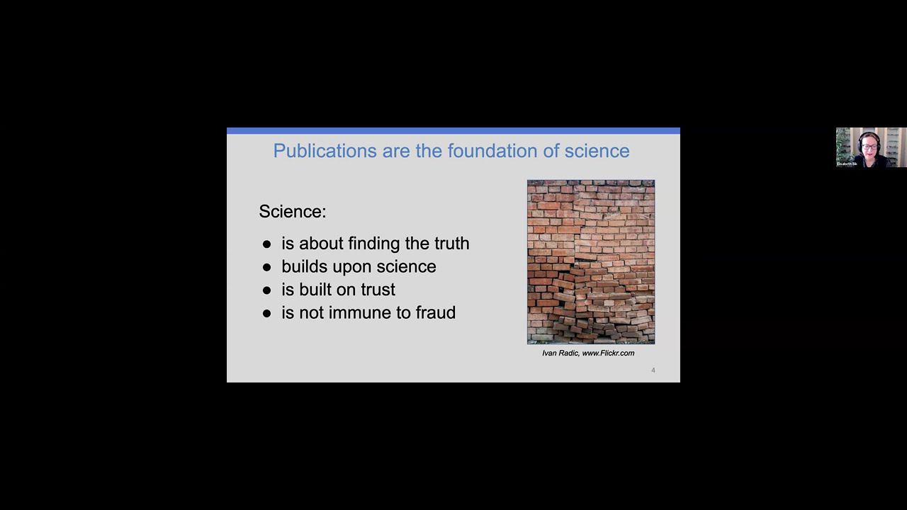 Errors and Misconduct in Biomedical Research - Elisabeth Bik
