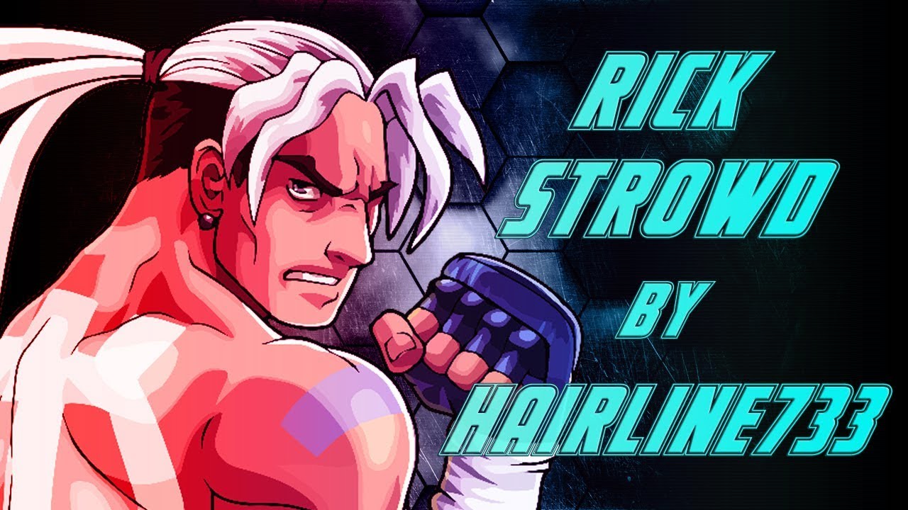 MUGEN Char Released - Rick Strowd (CvS3/DivineWolf style) by Hairline733