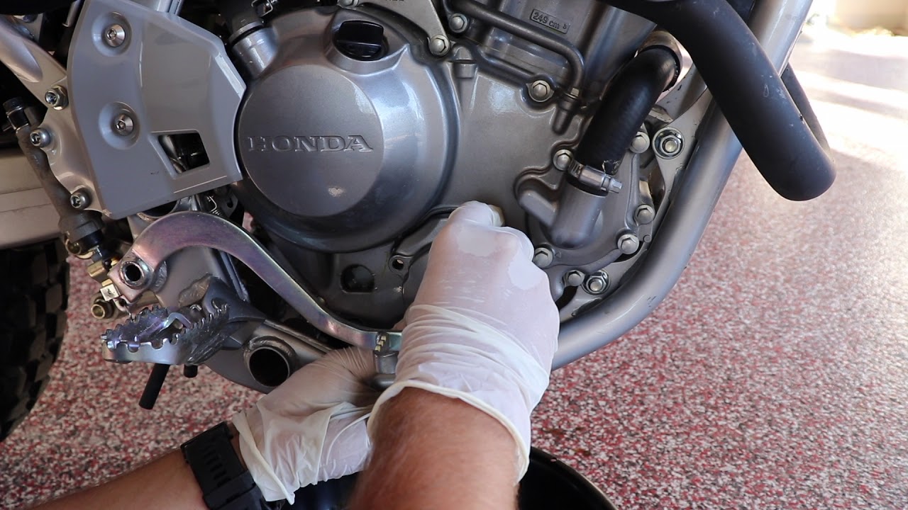 2017 Honda CRF250L Oil Change