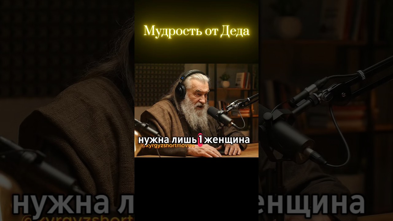 Мудрость от Деда. Еще больше на канале. Подписывайтесь, тут полно мудрости #дед #подкаст #совет