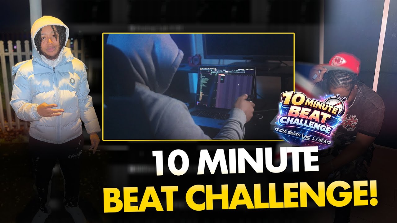 10 MINUTE BEAT CHALLENGE! ft Tezza Beats & LJ Beatz | @Westendproduction