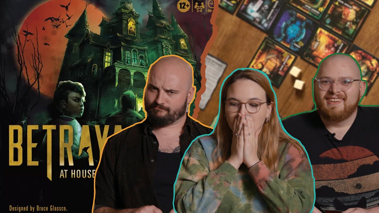 Running For Our Lives in Betrayal at House on the Hill | Full Playthrough