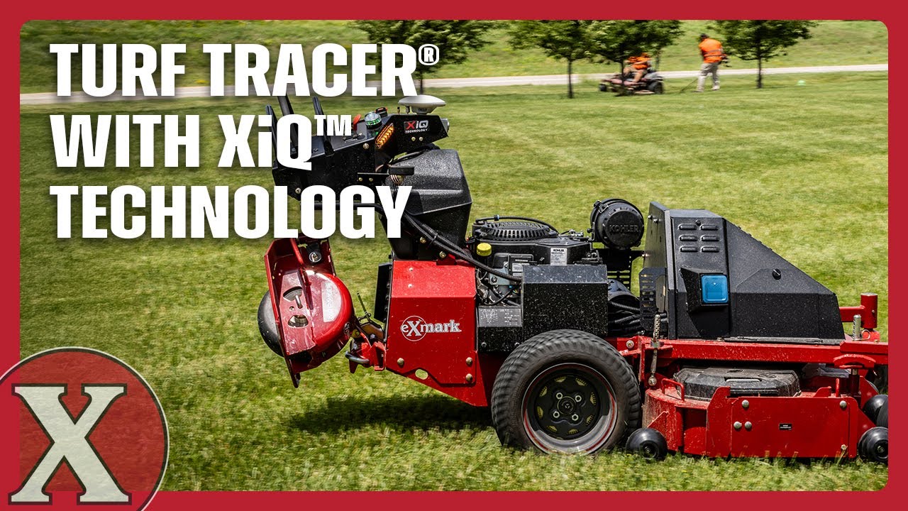 Turf Tracer с технологией XiQ | Exmark