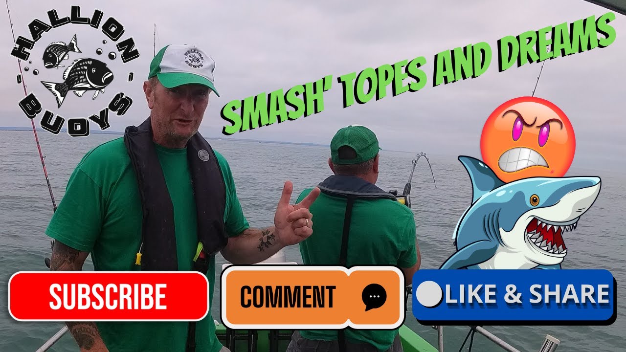 One mission, 3 targets!  Fishing for Mackerel, Bream, and Tope!