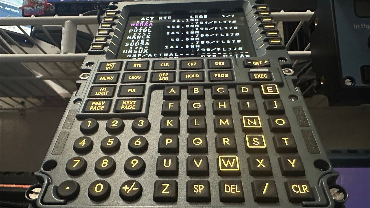 WINWING PFP 3N - Boeing 737 FMC Hardware - Full Flight Review & First Look!