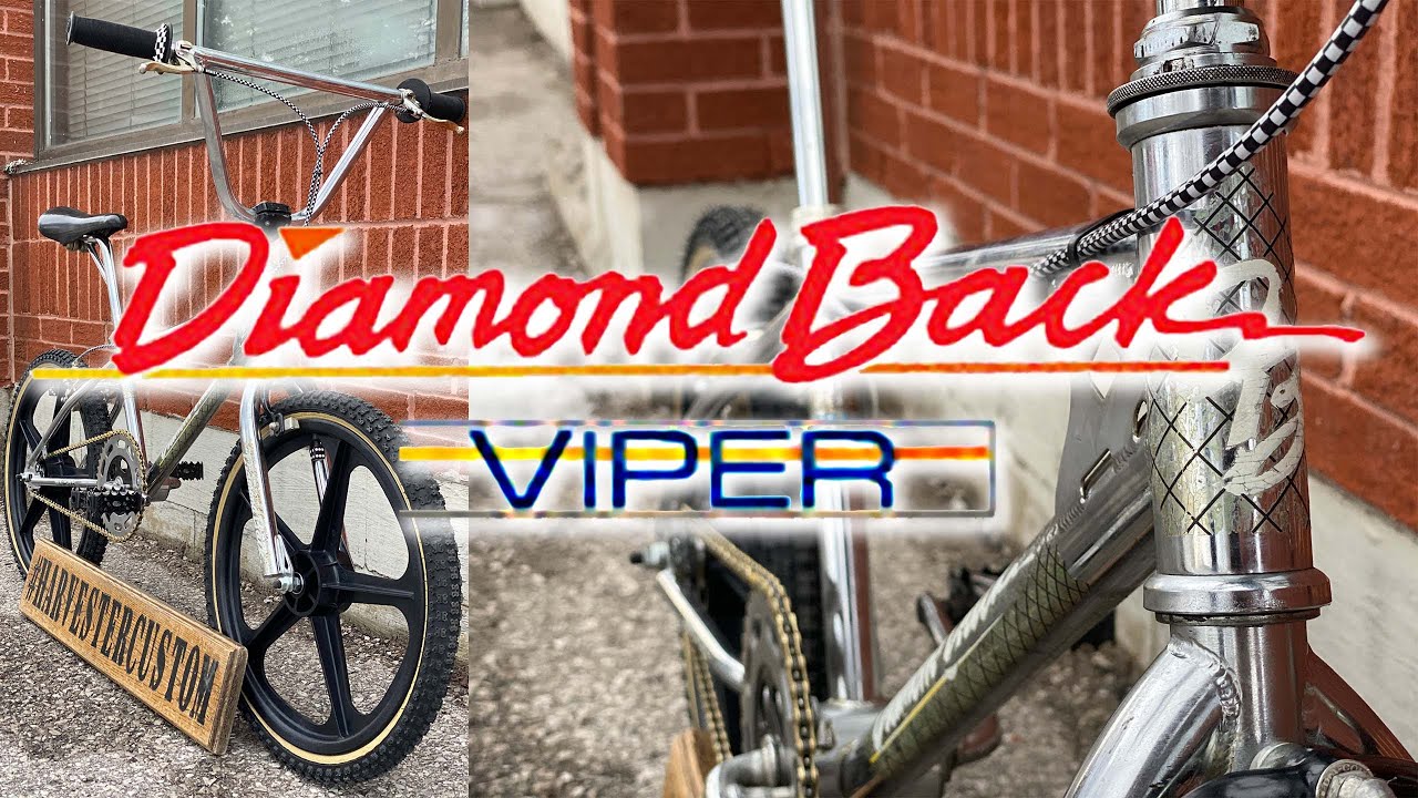 1986 DIAMONDBACK VIPER OLD SCHOOL BMX ADD ONS @ HARVESTER BIKES