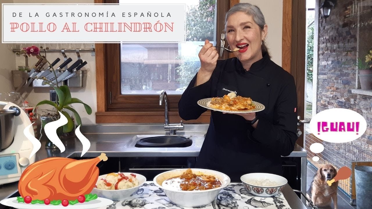 🍗 POLLO AL CHILINDRON 🍗 con Thermomix®  Cómo sacar partido al Varoma®