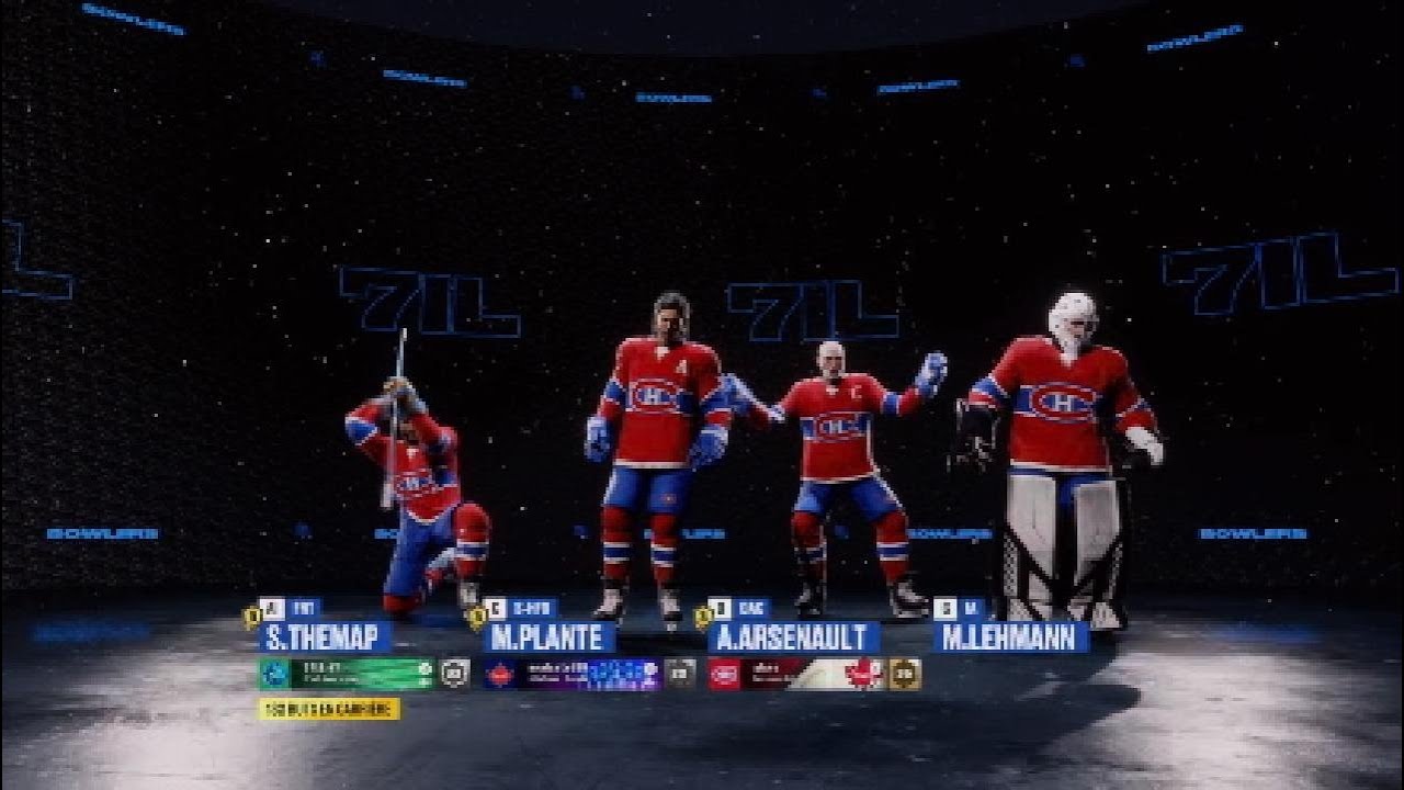 BOWLERS NHL26 3v3 Saison