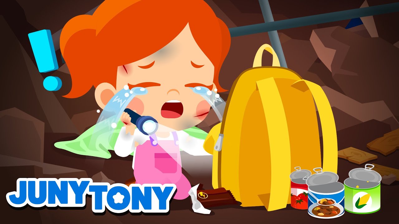 Mochila de Supervivencia | En Caso de Emergencia | Canciones Infantiles | JunyTony en español