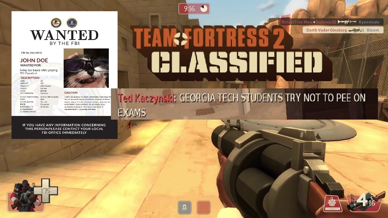 Team Fortress 2 Classified moments that have me on a government watchlist