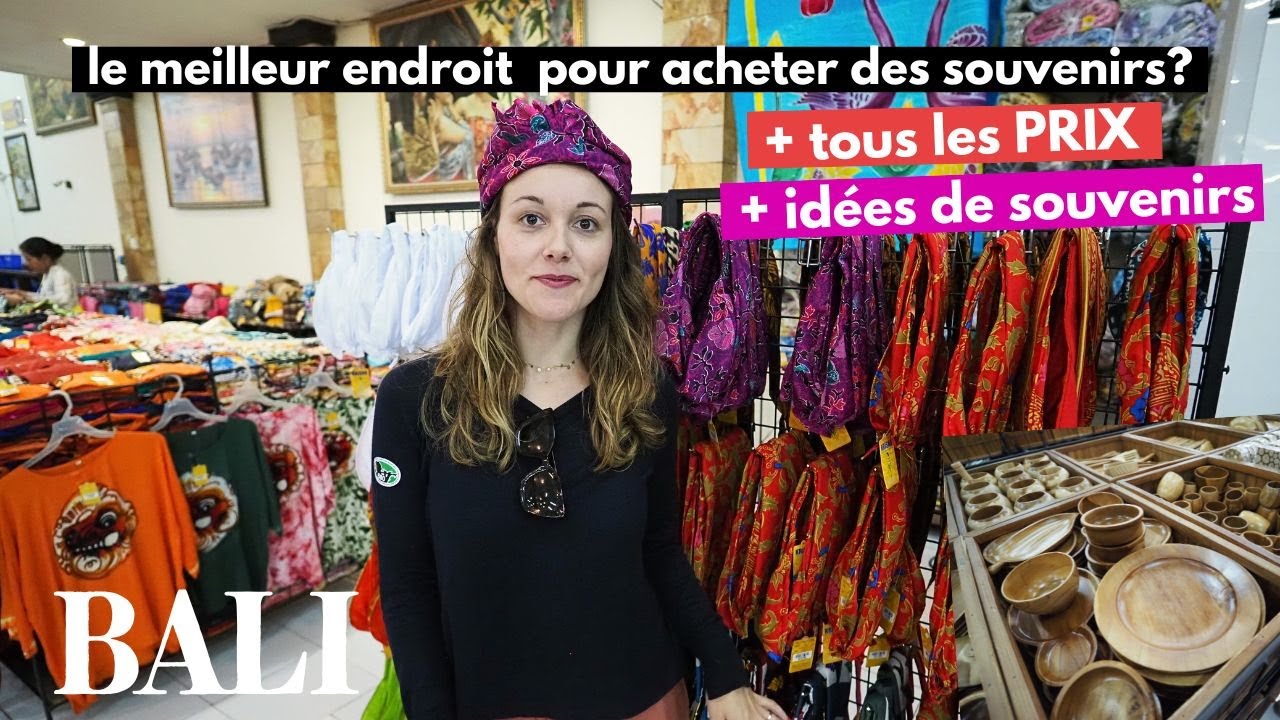 Où acheter des souvenirs à Bali? Et quoi ramener de votre voyage à Bali ? Krisna Oleh oleh