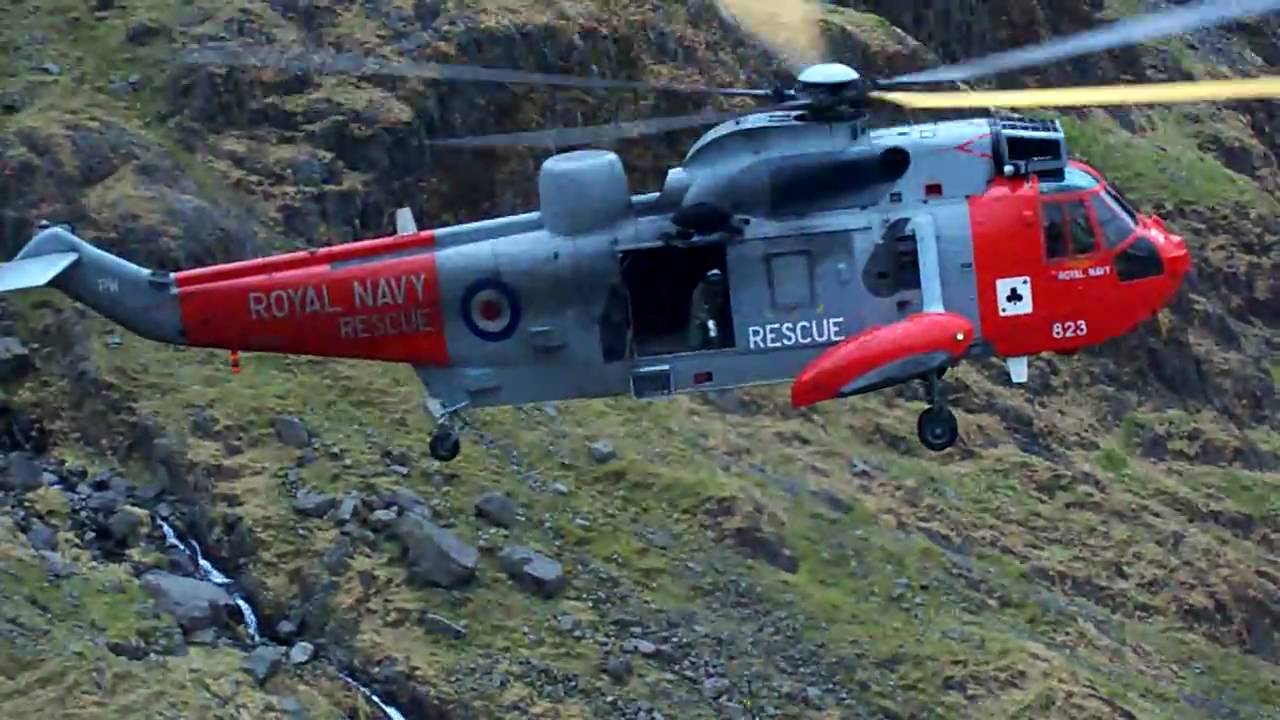 Scafell Pike Sea King Rescue