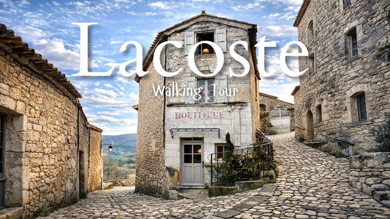 Lacoste, Provence 🇫🇷 | Stunning Medieval Village in the Luberon (South of France Travel Guide)