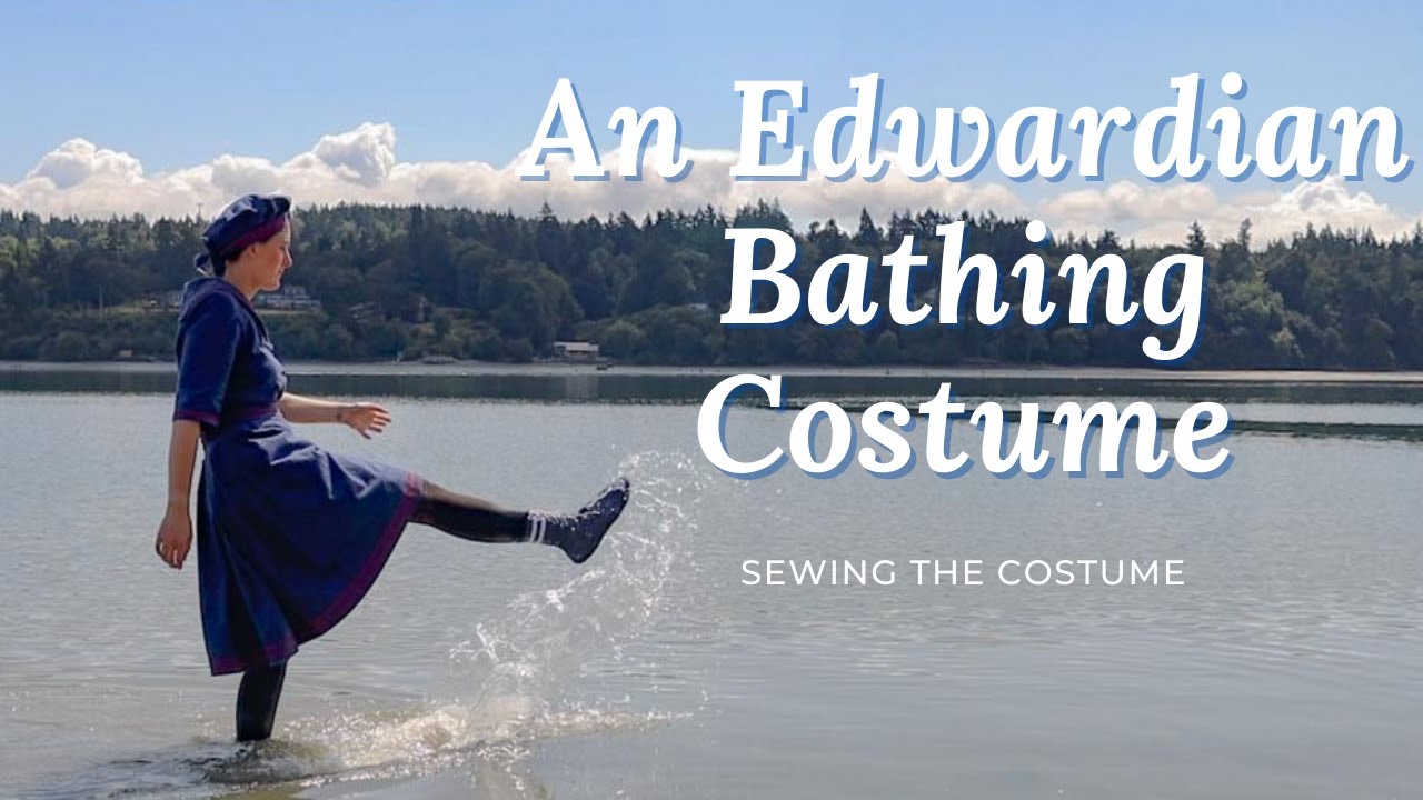 Edwardian Bathing Costume: Folkwear 253