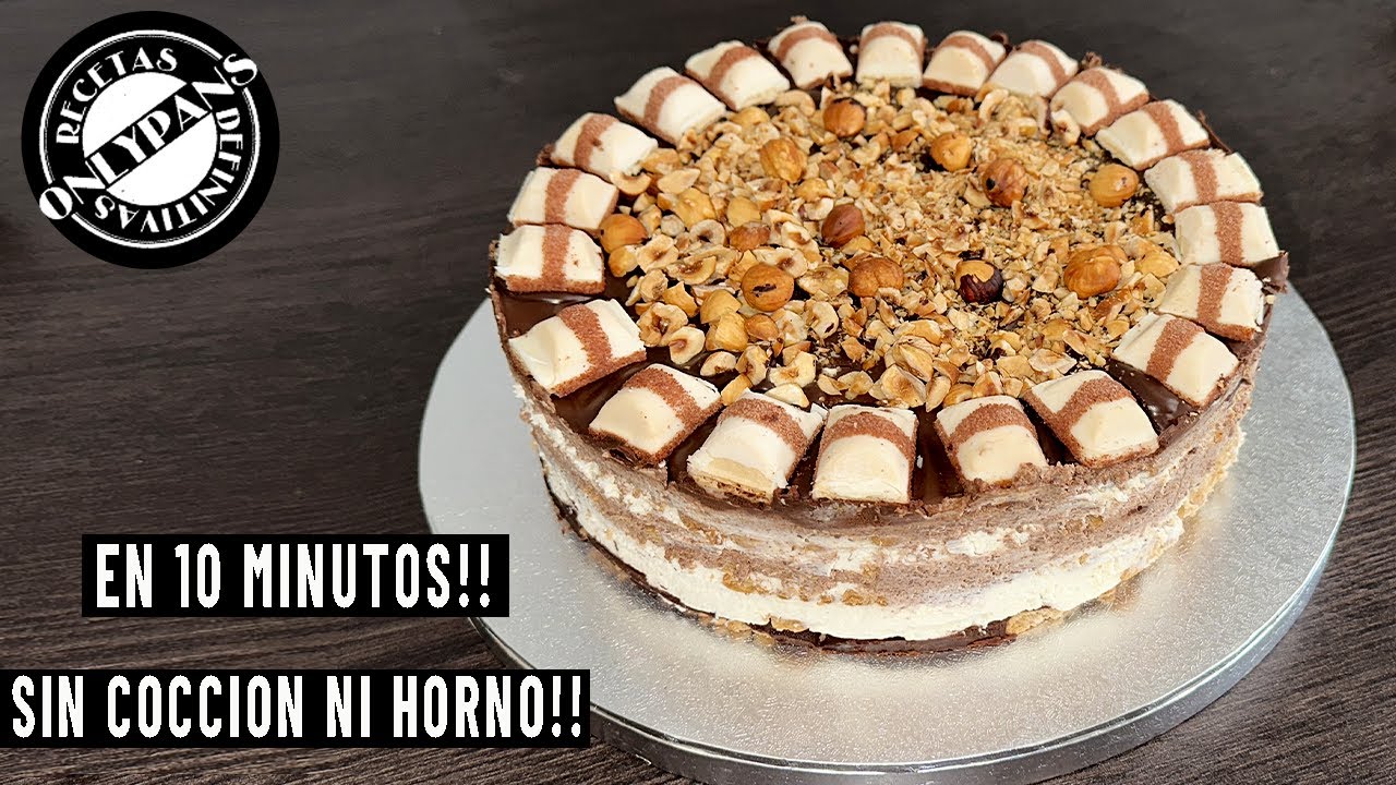 TARTA DE CUMPLEAÑOS DE KINDER BUENO BLANCO | Receta definitiva
