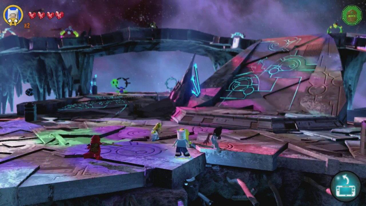 Lego Dimensions Vorton disco - Unlocked by having ALL Year 1 gold bricks