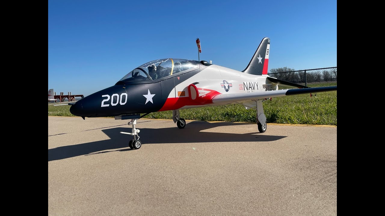 Aerofoam T-45 Turbine Setup and Maiden