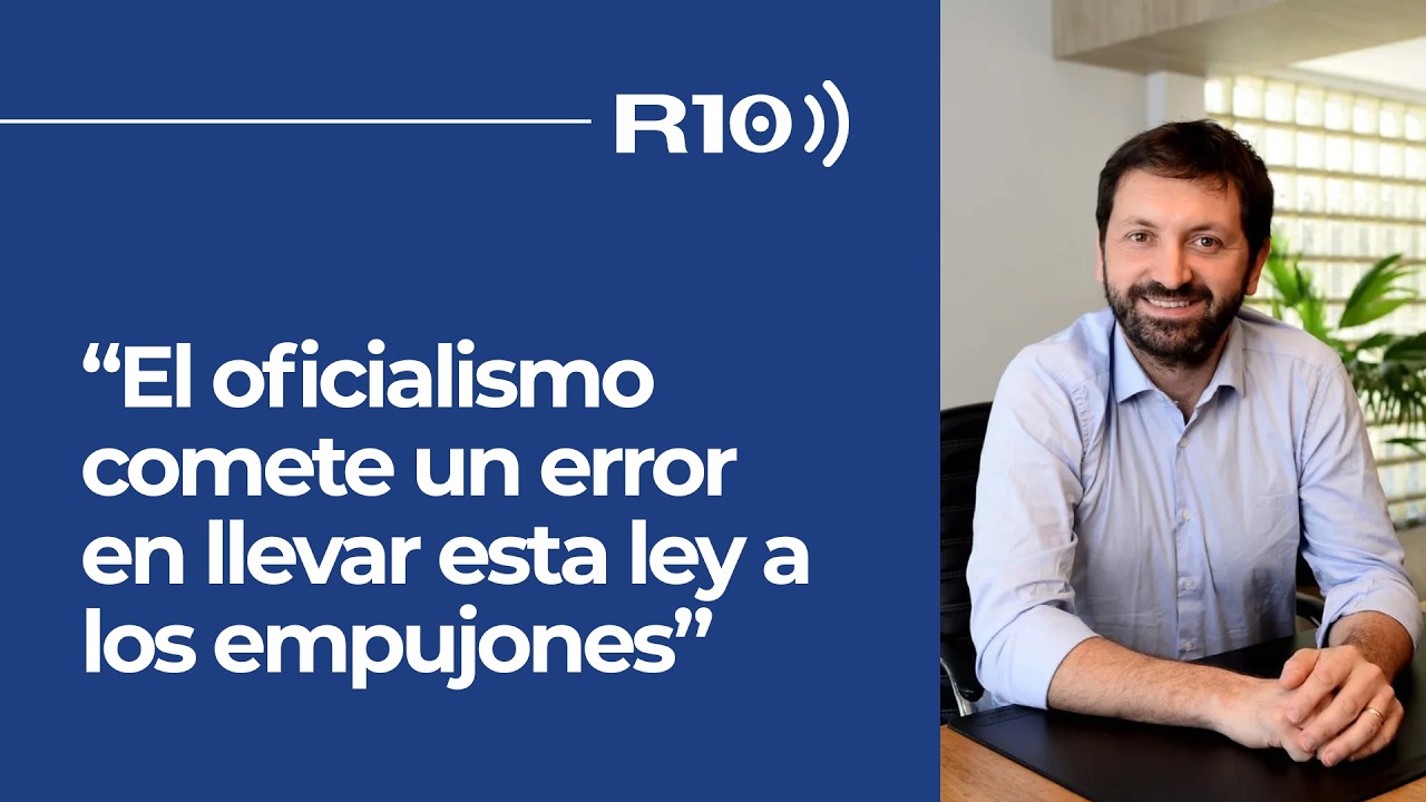 “El oficialismo comete un error en llevar esta ley a los empujones” Pablo Juliano #NoSeDesesperen