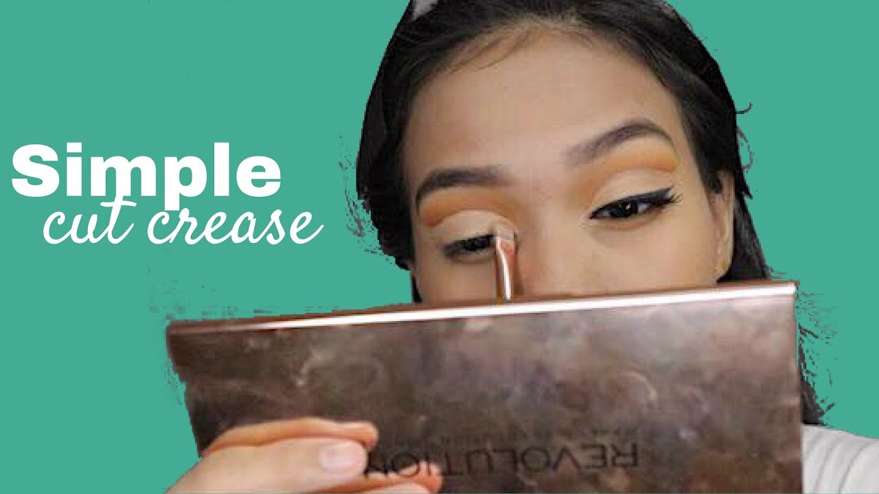 Easy CUT CREASE tutorial 🔪|Philippines