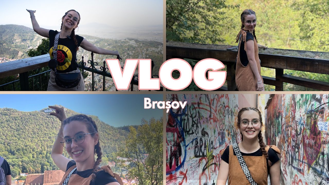 Vlog Brașov- Exploram împreuna locuri importante din Brașov ⛰️🇷🇴