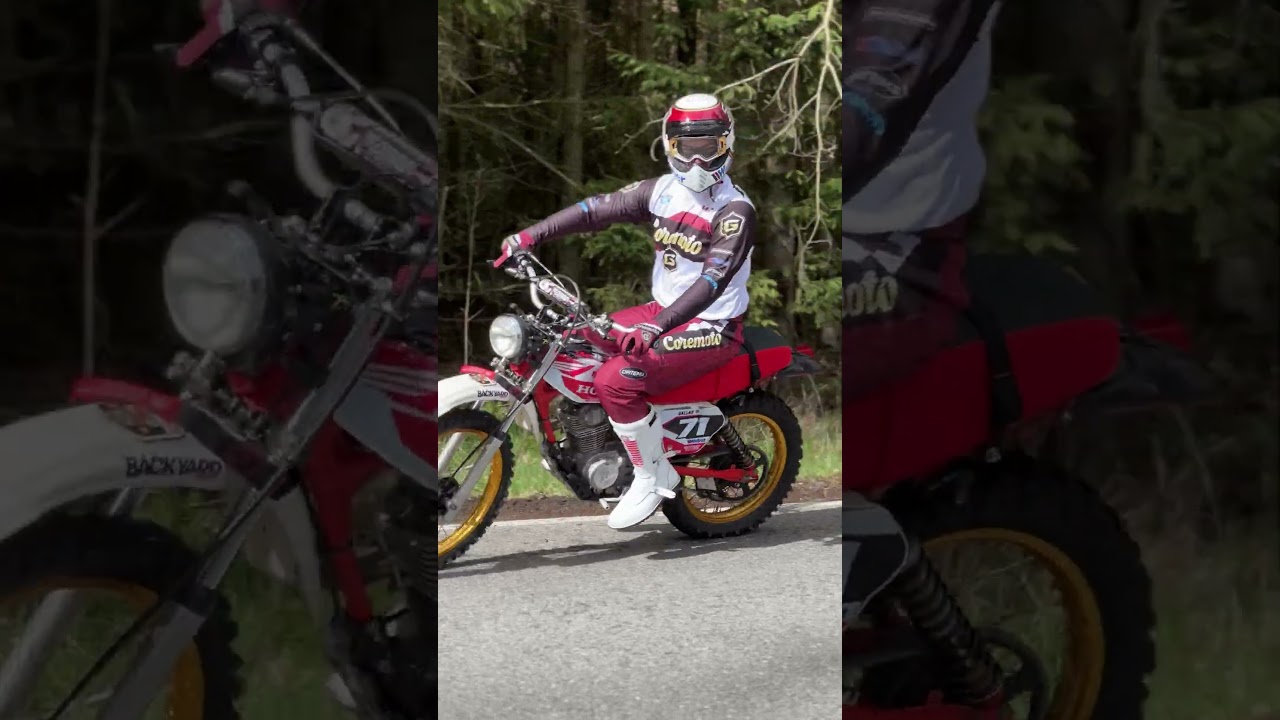 1979 Honda in Hard Enduro | Kevin Gallas #enduro #honda #dirtbike