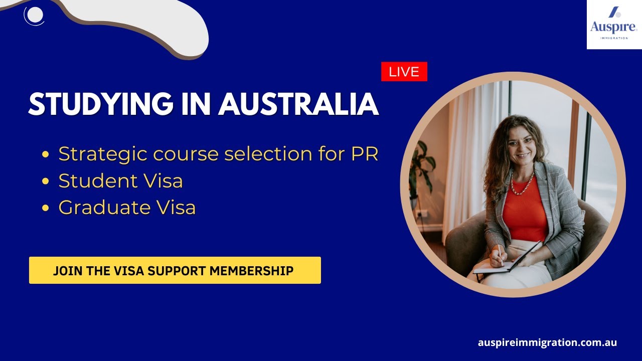 Studying in Australia Masterclass