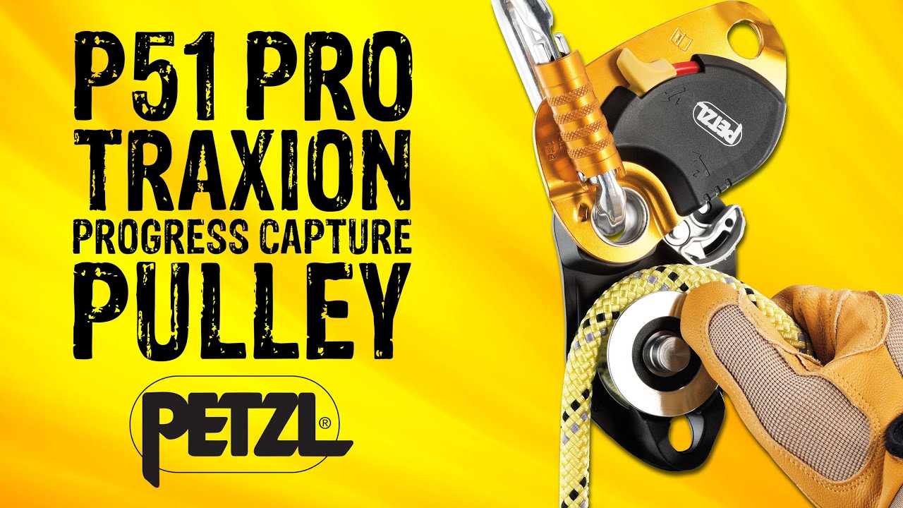 Разрыв блока захвата Petzl P51 Pro Traxion Progress
