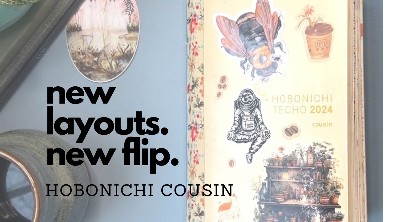 Hobonichi Flip for September! Weeklies and dailies in the cousin with new ideas to use