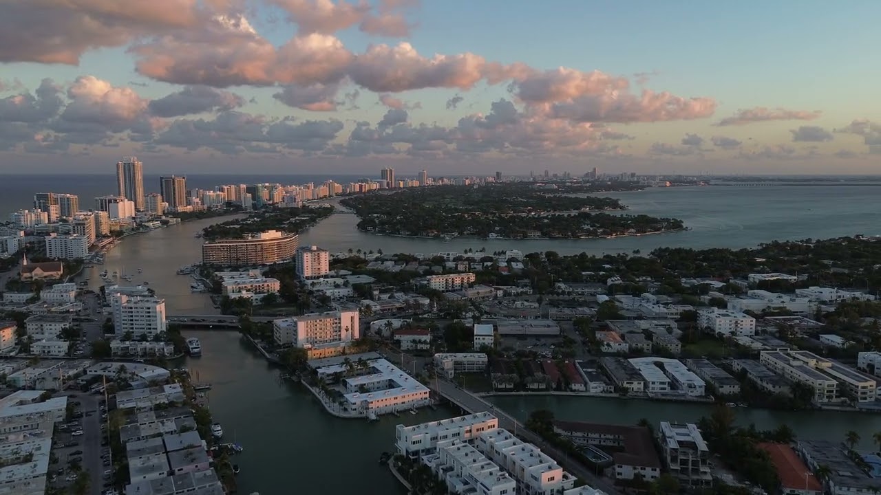 Friends, Sunsets & Miami Beach | Cafe del Mundo | Aerial Views of North Beach