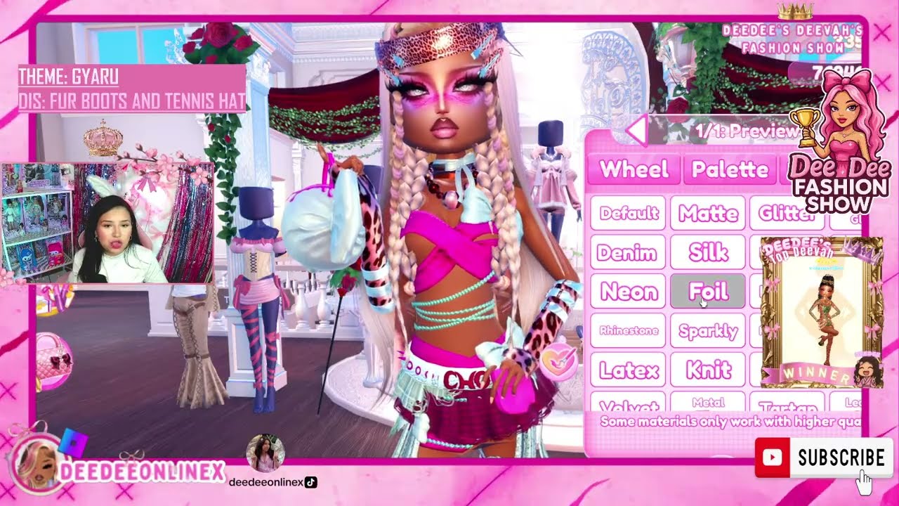 LIVE NOW 🔥 DeeDee Deevah’s Fashion Show | Dress To Impress | Roblox