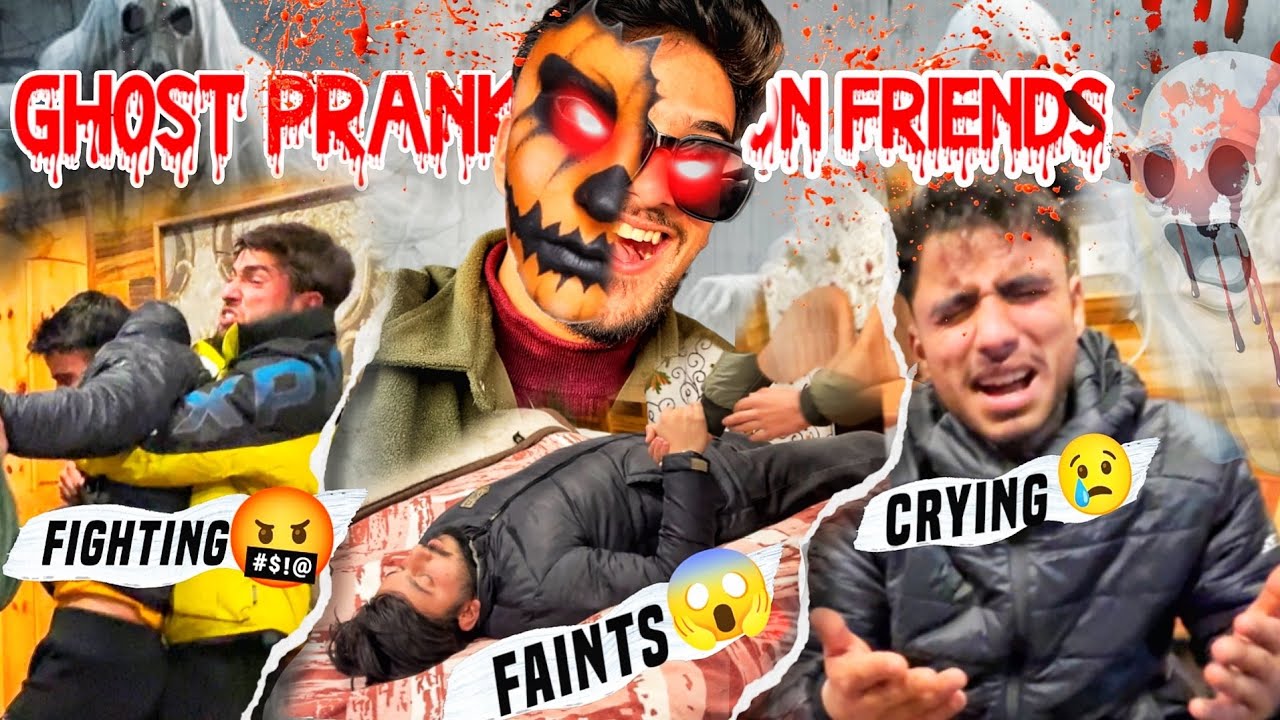 Ghost prank gone extremely wrong💔😱He fa*nted😭