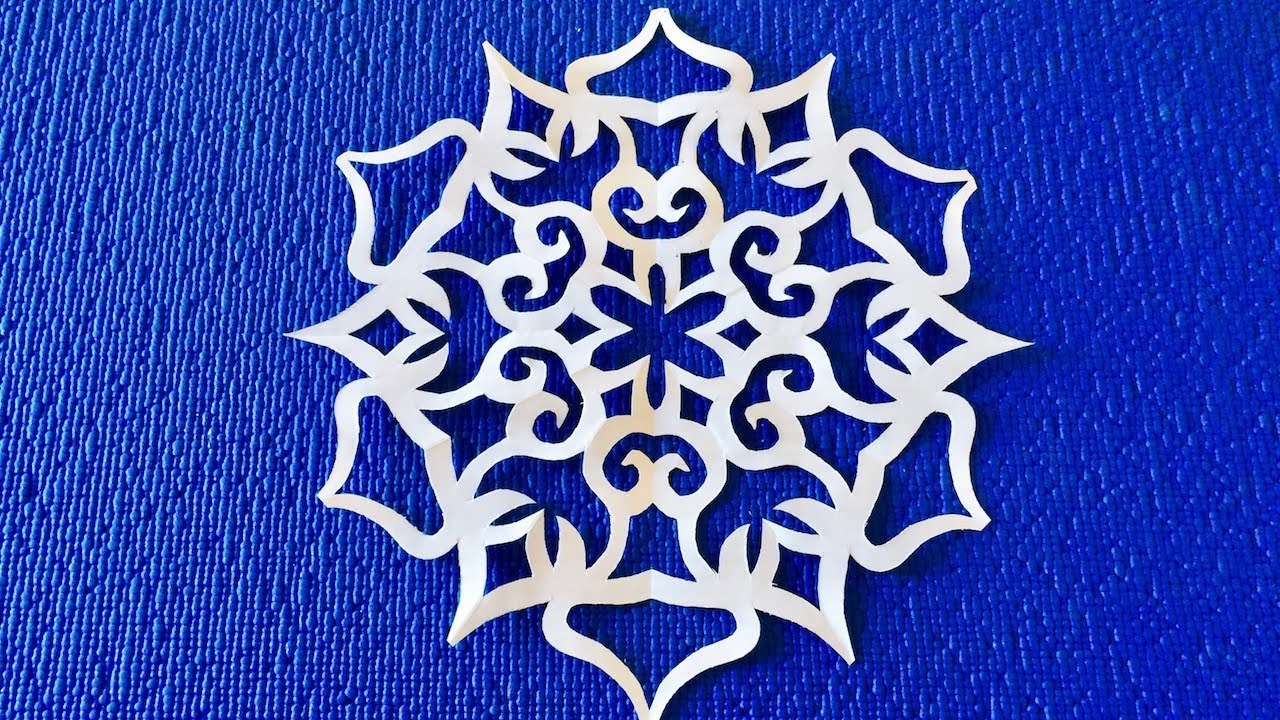 КРАСИВЫЕ СНЕЖИНКИ ИЗ БУМАГИ ПОШАГОВО🌲Snowflakes from paper.#Snowflakes #Снежинки