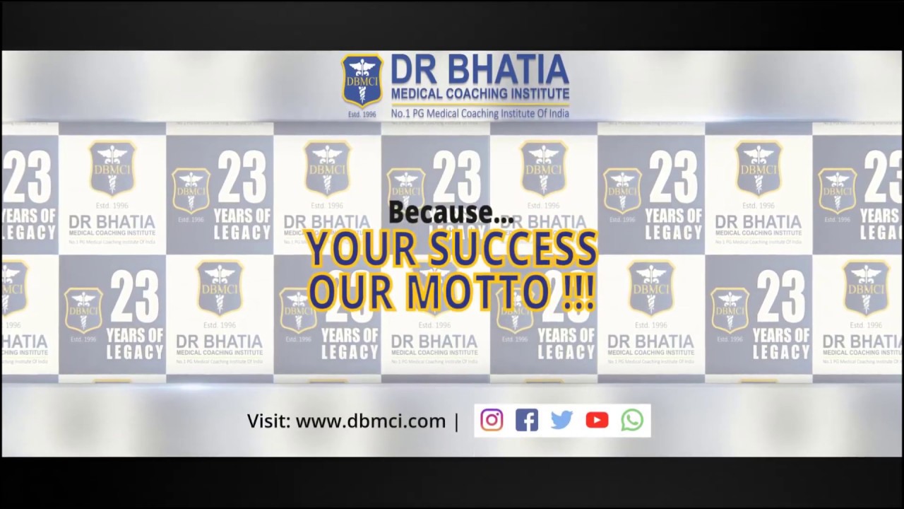 DBMCI | Best coaching Institute for PG medical exam | #NEETPG #AIIMSPG #PGI #JIPMER