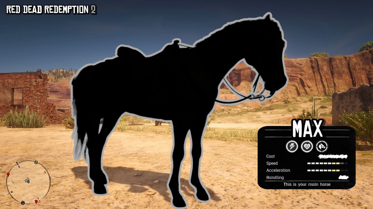 The Horse with The Highest Stats in the Game | Red Dead Redemption 2