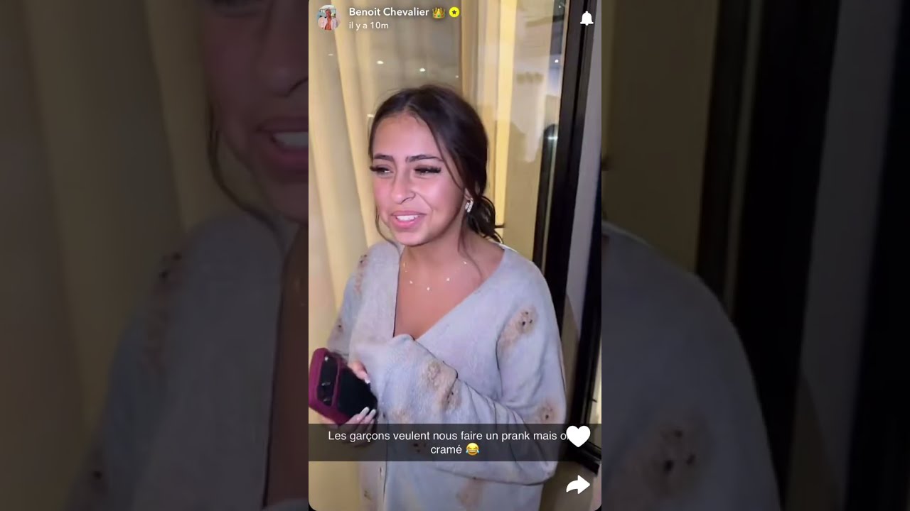 Les garçons voulait fait peur à les filles 