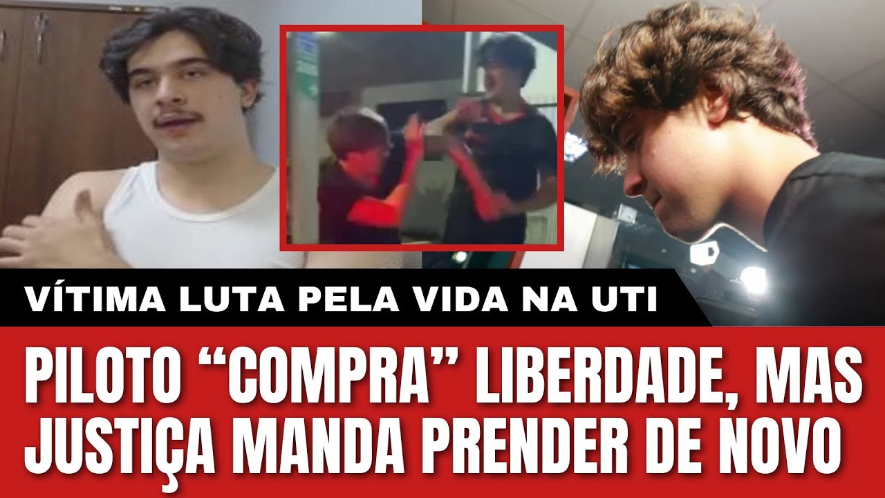 PILOTO É PRESO DE NOVO APÓS AGREDIR ADOLESCENTE POR CAUSA DE CHICLETE: ENTENDA O CASO COMPLETO