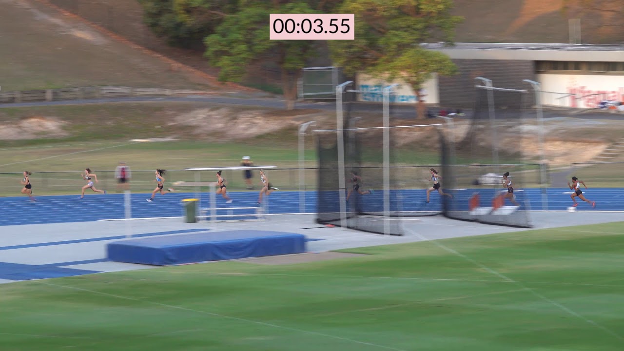 200m  Ella Connolly  23.28  +1.9 Timer Benita Willis Shield 2019