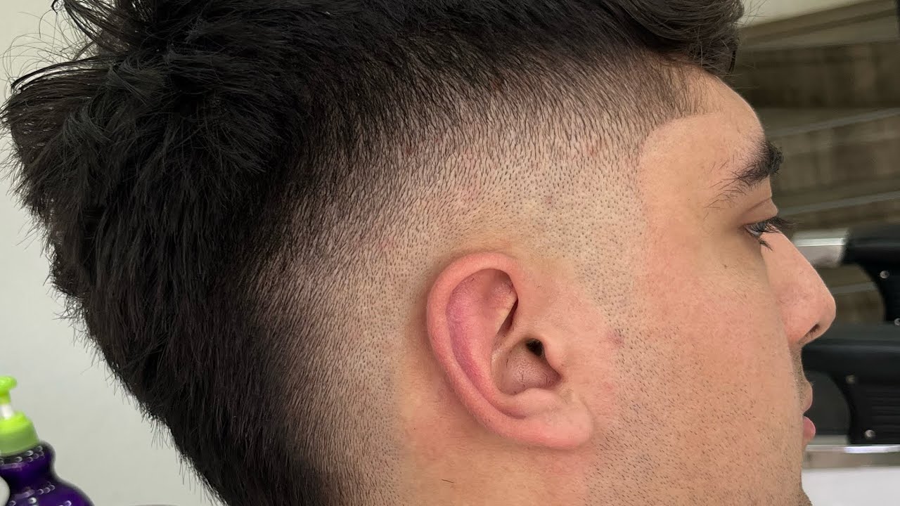 Como hacer un (MOHICANO) paso a paso, Tutorial (BURST FADE) #tendencias tendencias #hairstyle