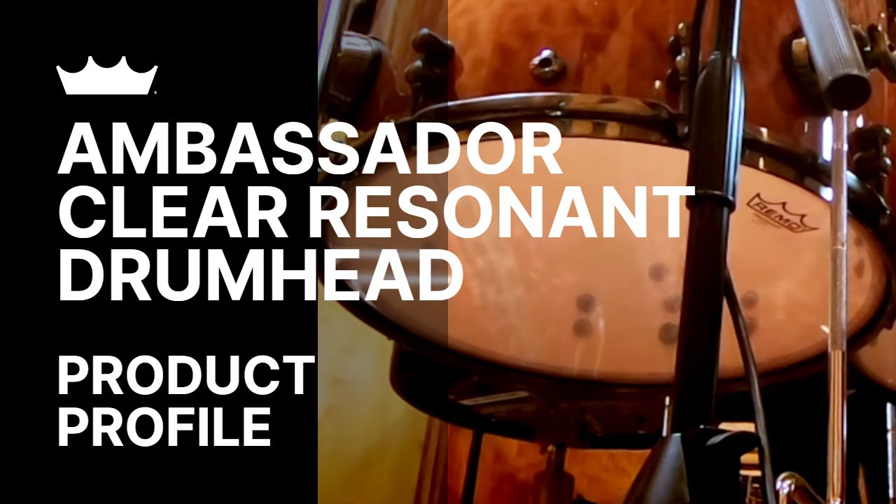 Ambassador Clear Resonant Drumhead | Remo