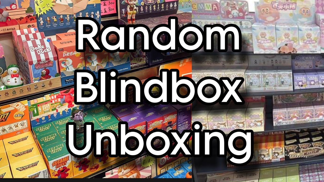 Blindbox Unboxing Random popmart 