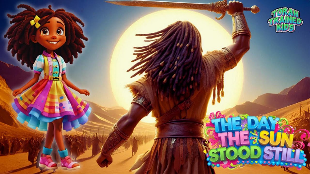 The Day the Sun Stood Still | Adira’s Bible Adventures for Hebrew Israelite Kids ☀️👑