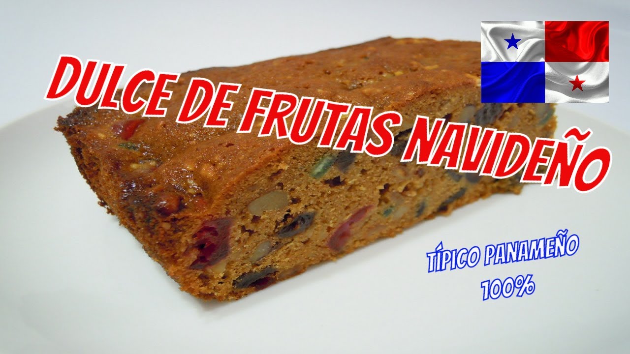 DULCE de frutas 🍒🍐🍎🍍 estilo PANAMEÑO | ⛄ NAVIDEÑO 100%