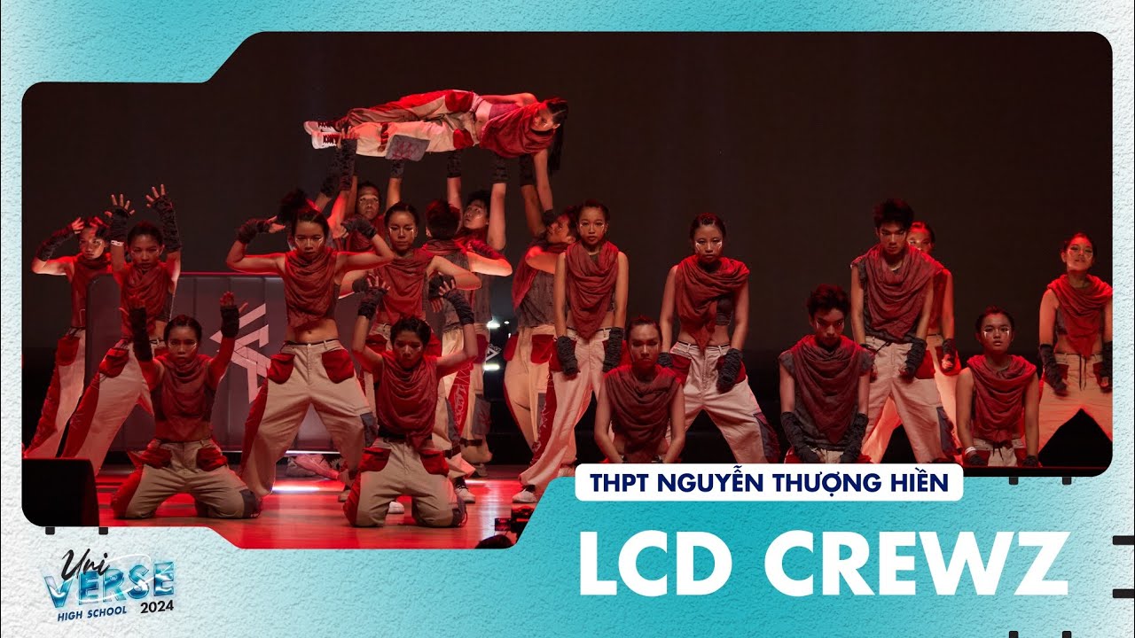 LCD CREWZ ╏ Uni-VERSE Dance Competition 2024: High School Category [FRONT ROW]