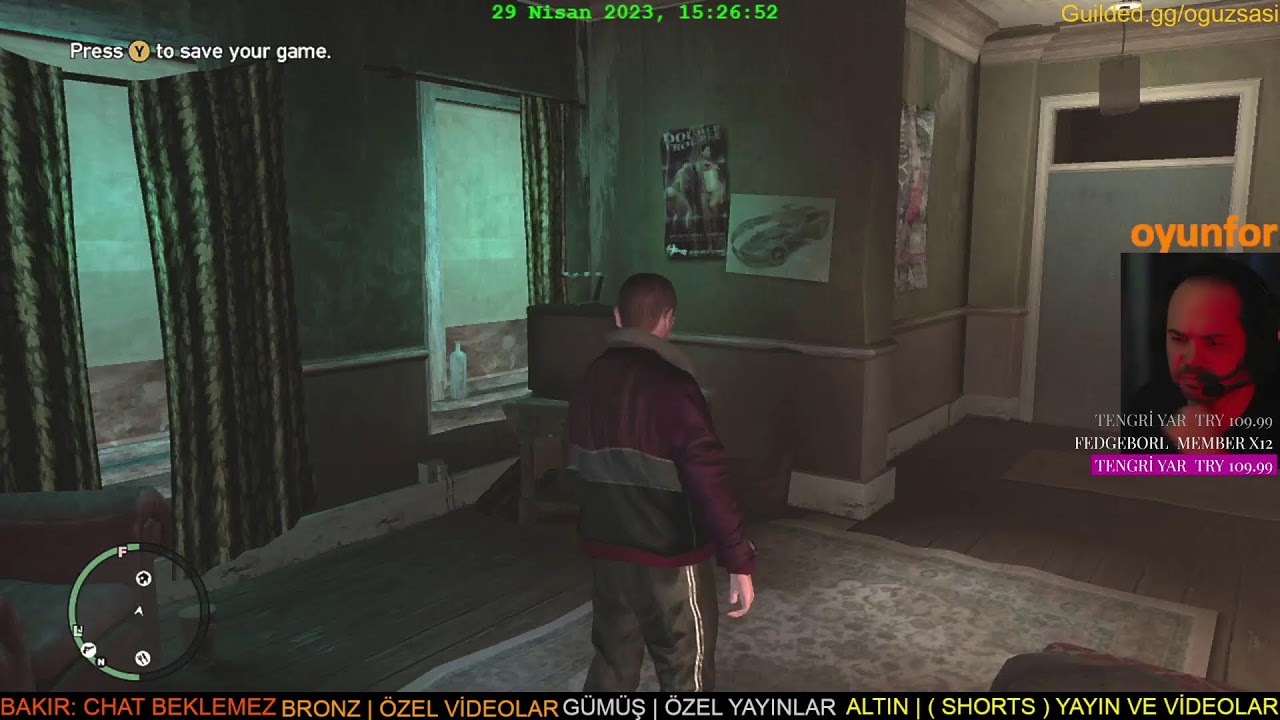 Grand Theft Auto 4 Bölüm 4 | oguzsasi | 29.4.2023 14:16