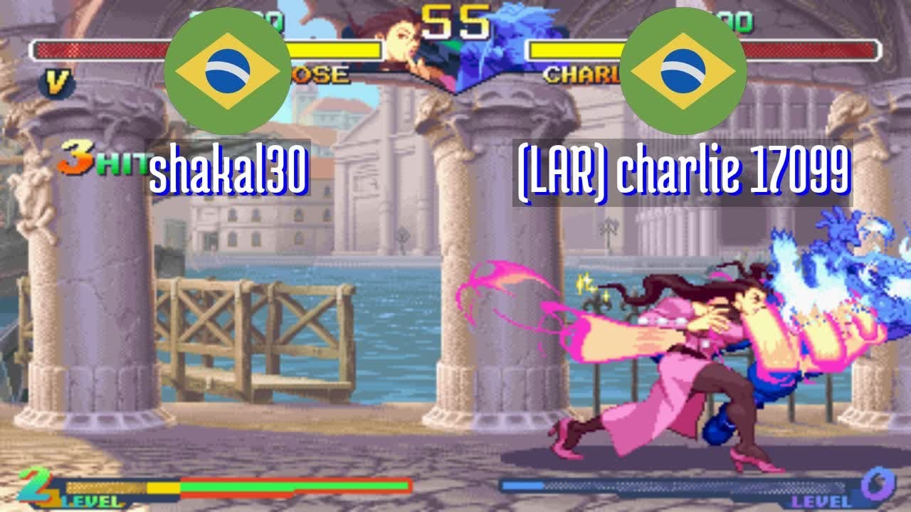 FT5 @sfa2u: shakal30 (BR) vs (LAR) charlie 17099 (BR) [Street Fighter Alpha 2 sfa2 Fightcade] Jun 18
